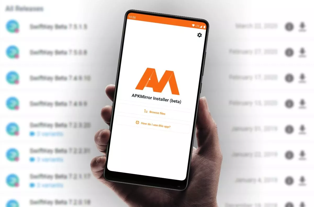 aplikace APKMirror Installer