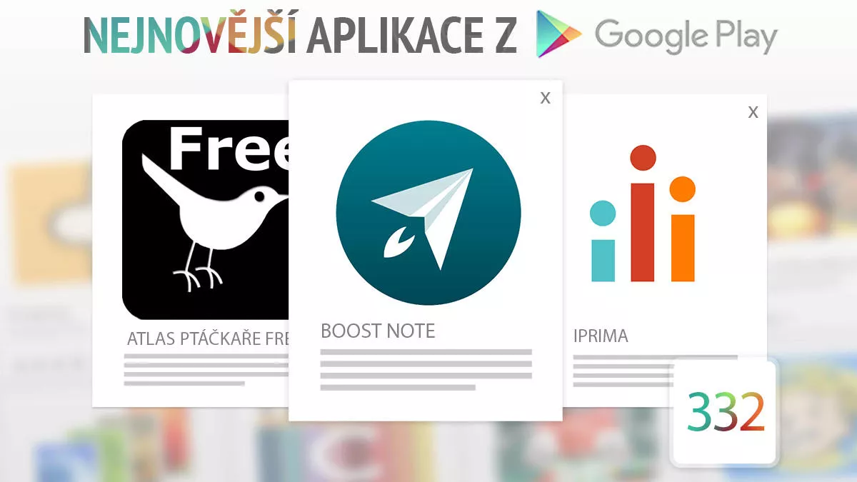 Nejnovější aplikace z Google Play #332: noste poznámky v mobilu