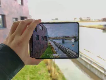 Samsung Galaxy Fold při focení