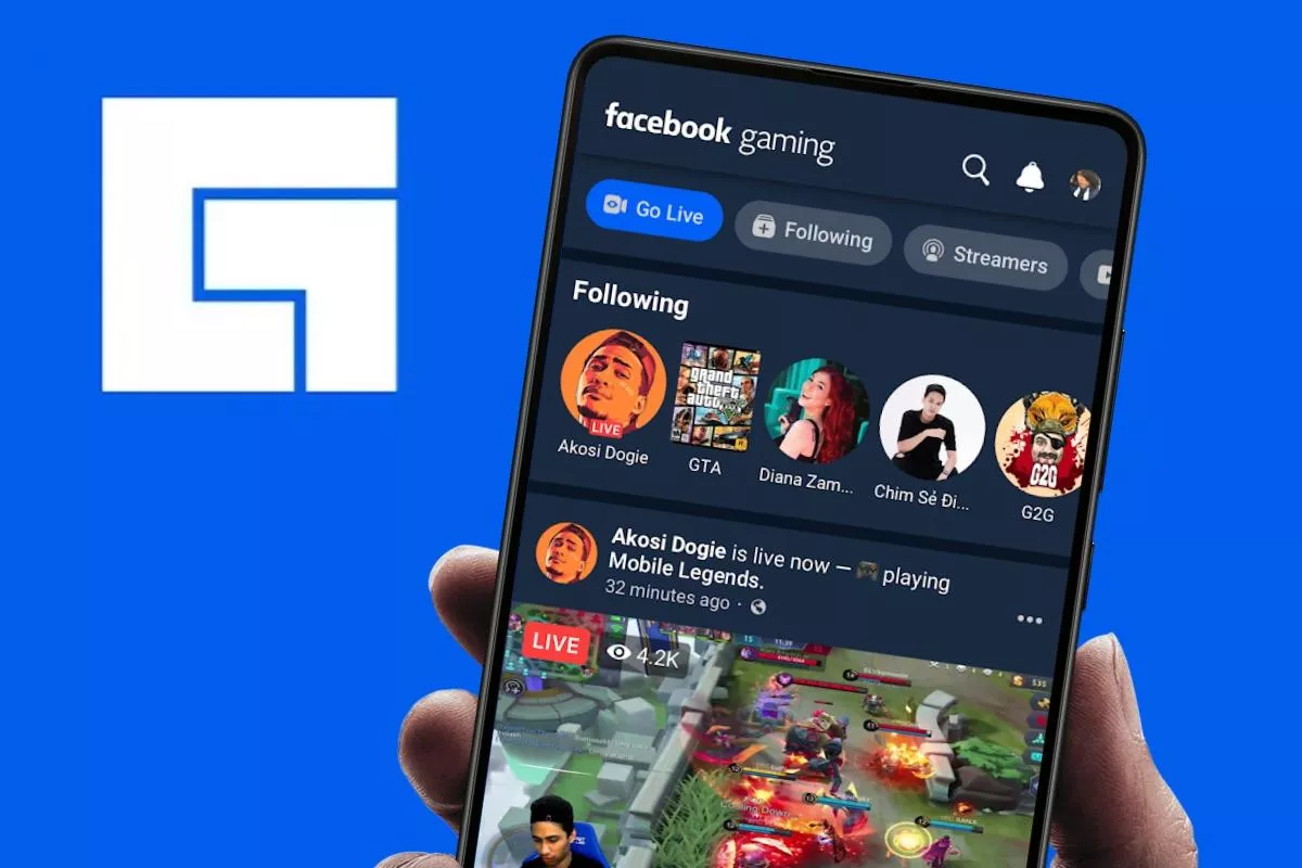 aplikace Facebook Gaming