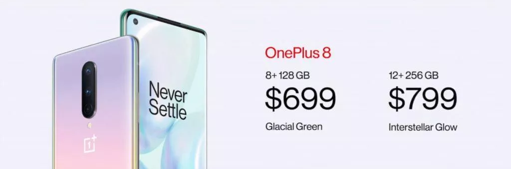 OnePlus 8 ceny