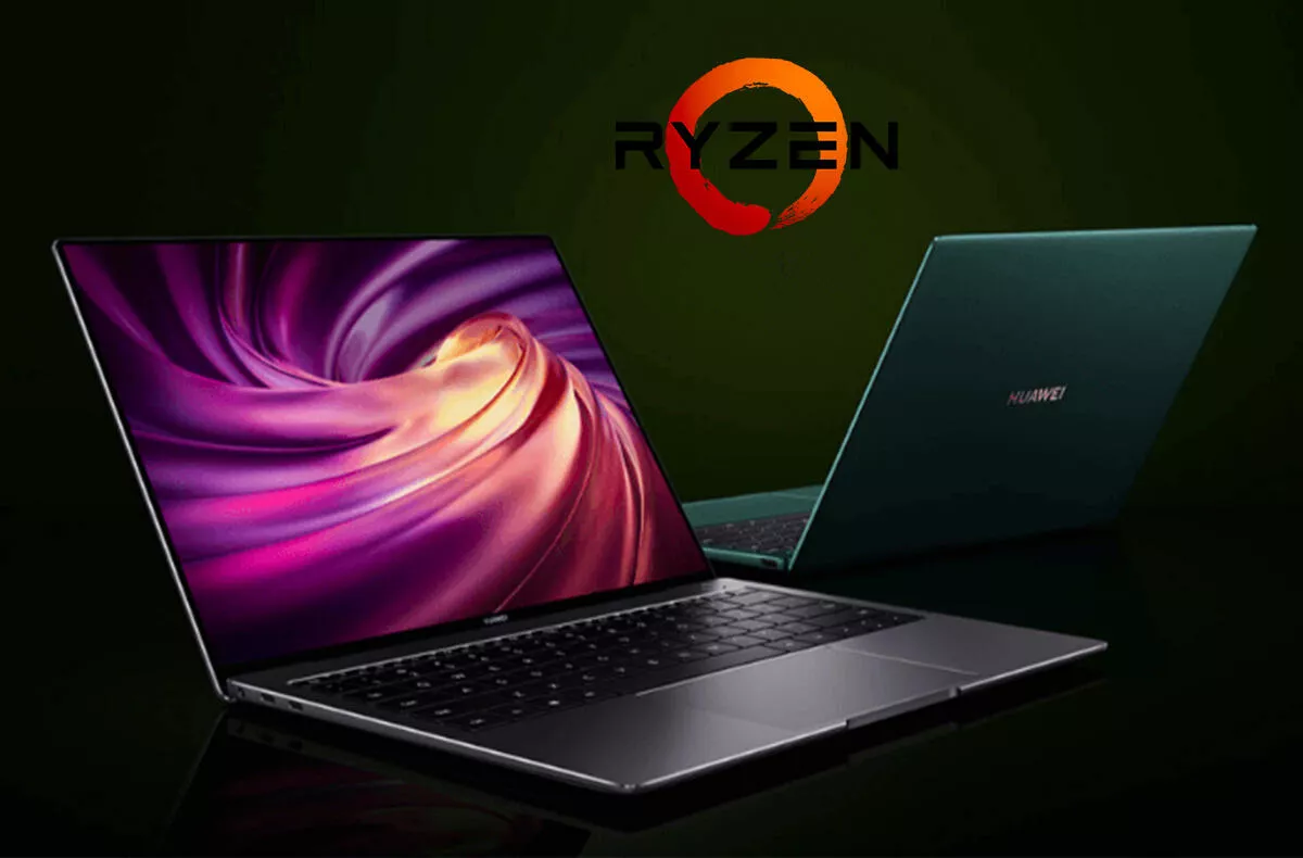 amd ryzen huawei notebook