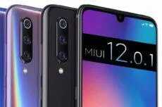 Xiaomi Mi 9 MIUI 12.0.1 update