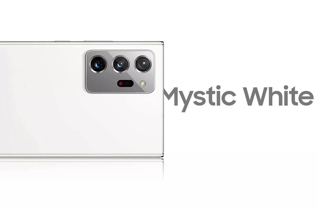 galaxy note 20 ultra mystic white