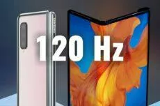 ohebný 120Hz displej