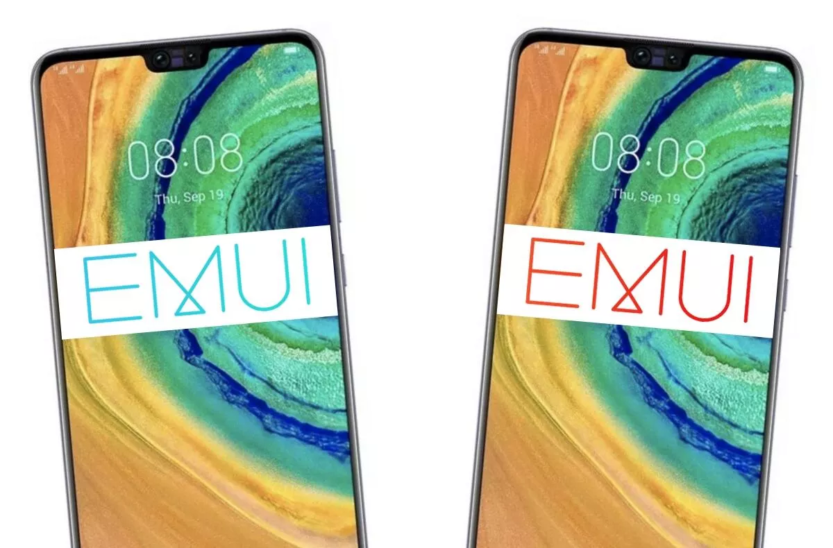 Mate 40 různé nadstavby EMUI