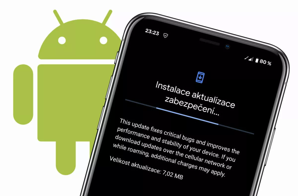 srpnova aktualizace androidu