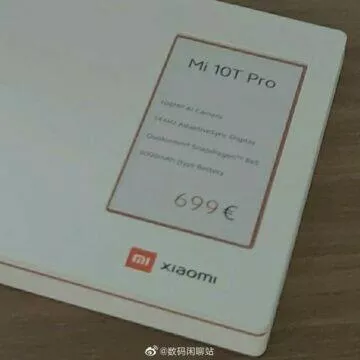 Xiaomi Mi 10T Pro míří do Evropy