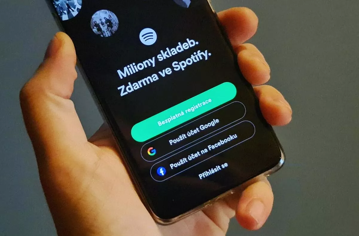 Spotify Google účet