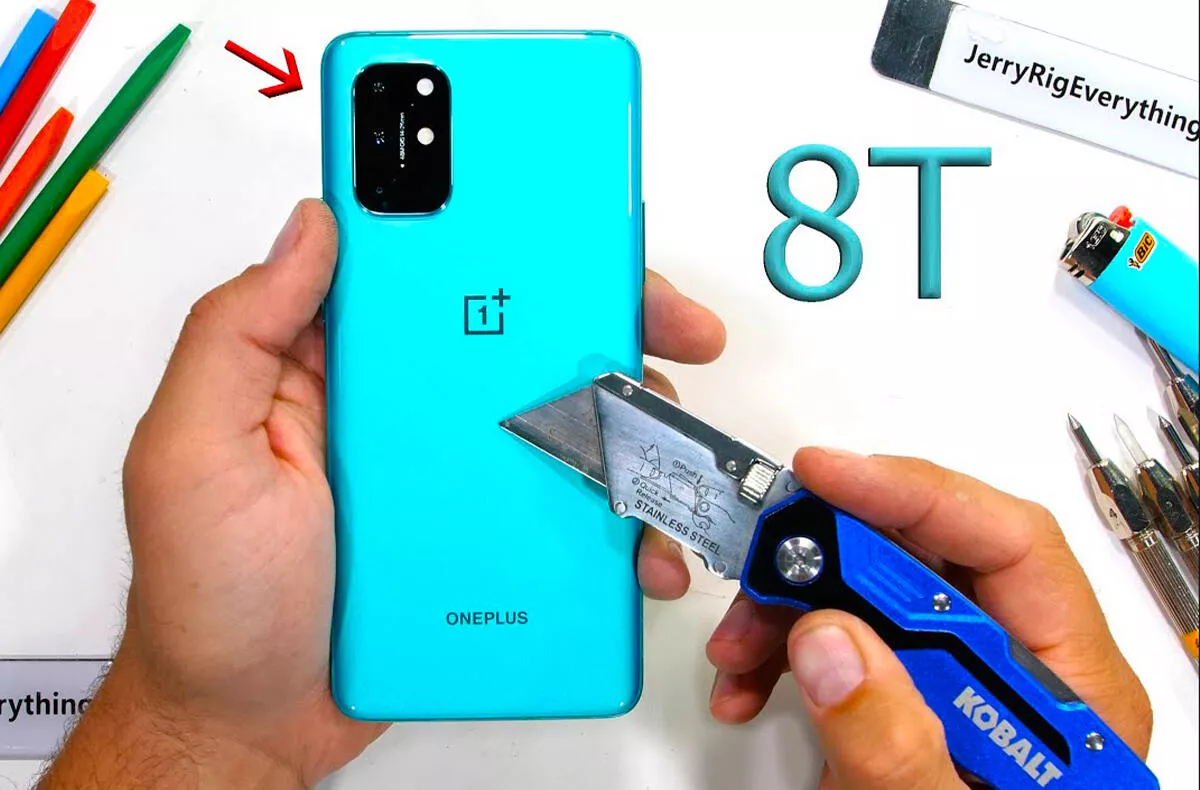 test odolnosti oneplus 8t