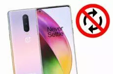 chybná aktualizace OnePlus 8 vymazání mobilu