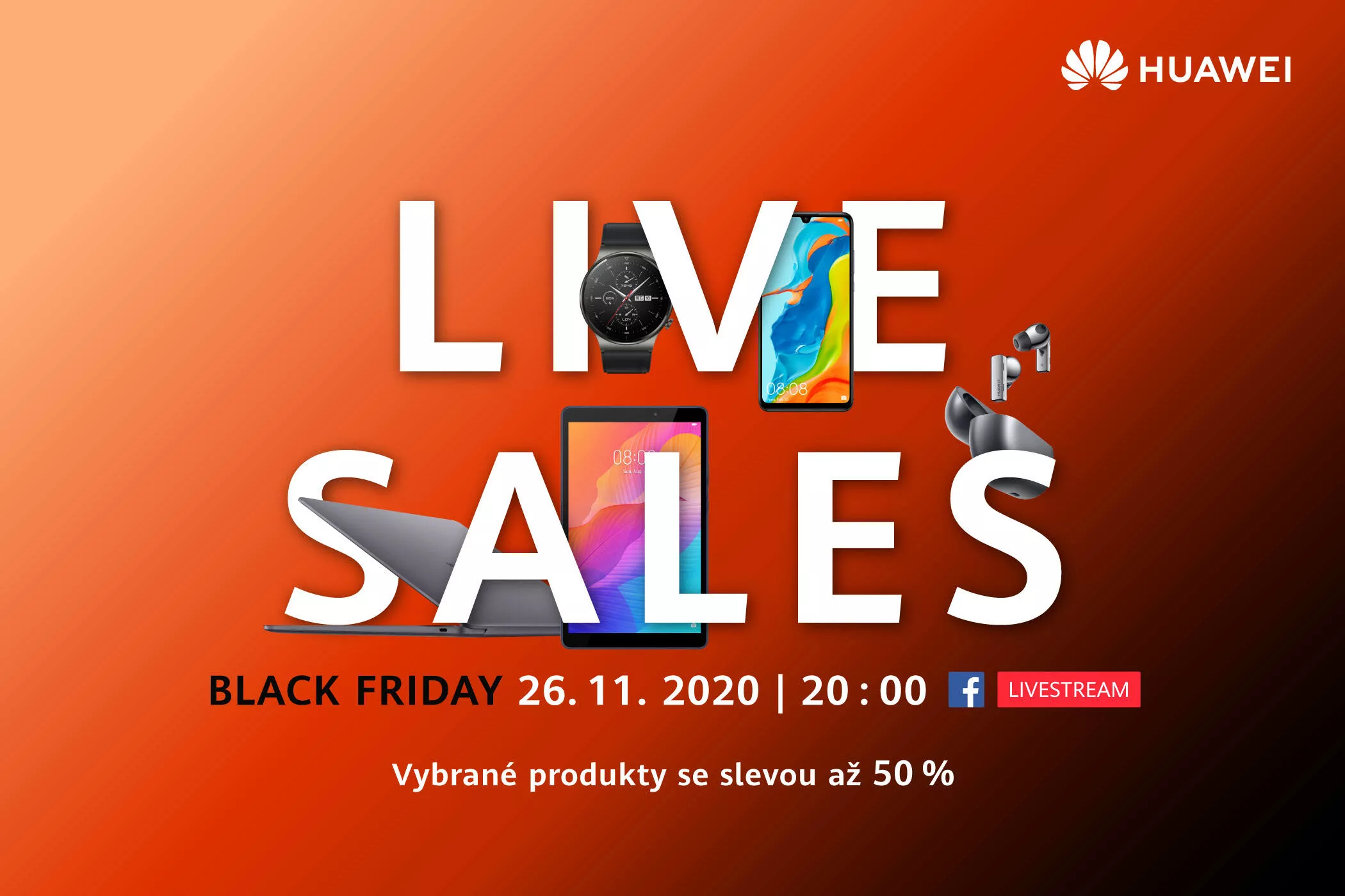 Black Friday u Huawei slevy