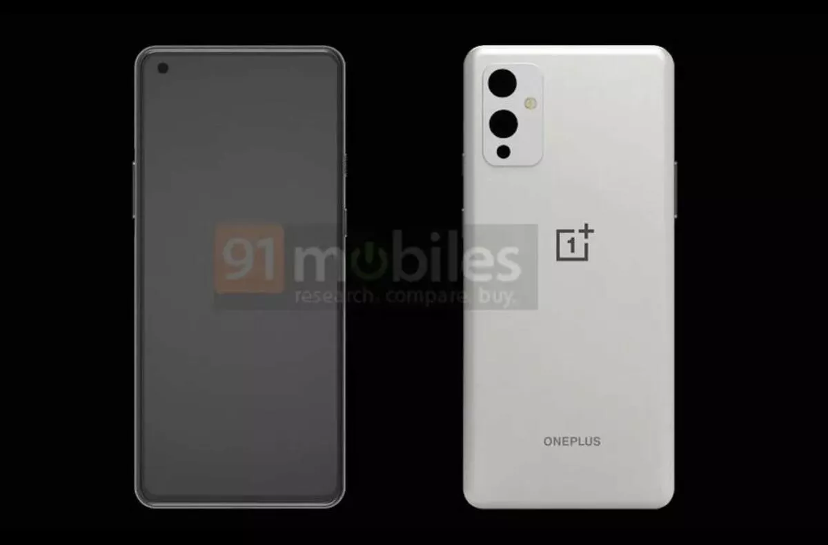 OnePlus 9 rendery fotoaparáty