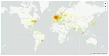 google down europe