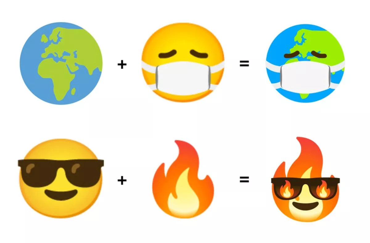 nové kombinace Emoji Kitchen