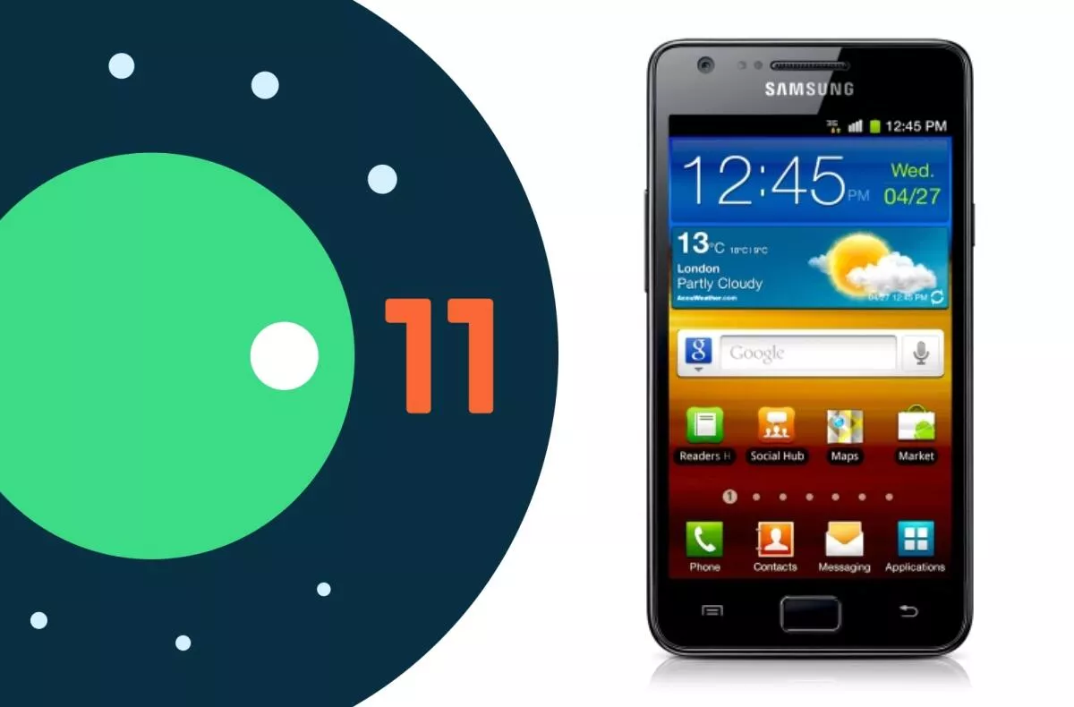 Samsung Galaxy S II Android 11