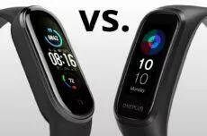 Xiaomi Mi Band 5 OnePlus Band porovnání parametrů