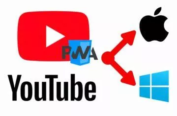 YouTube PWA aplikace