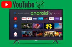 android tv přepínání youtube účtů