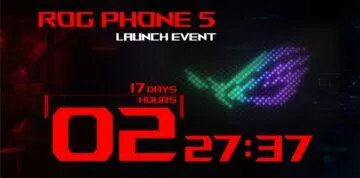 ASUS ROG Phone 5 odpočet