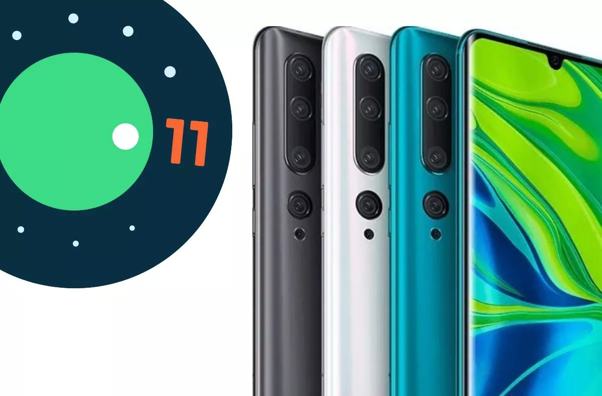 xiaomi mi note 10 pro android 11