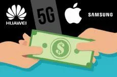 Huawei Samsung Apple 5G patenty