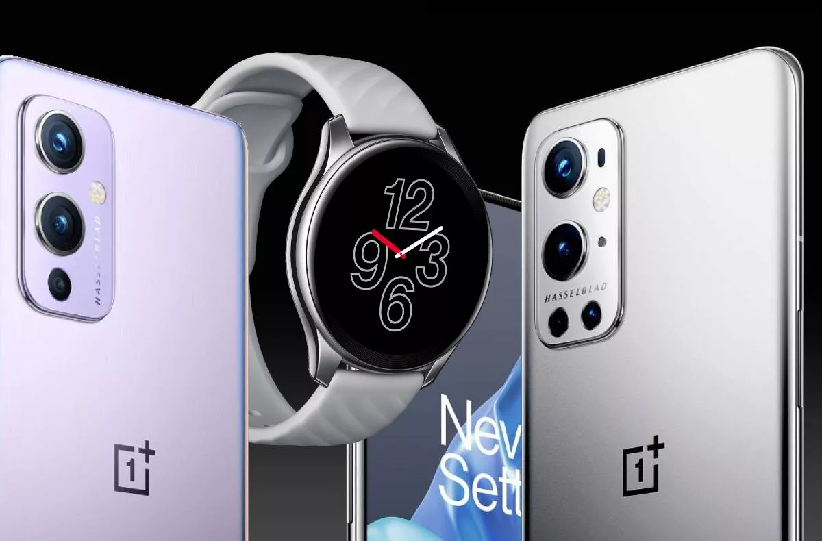 The ninth line of cell phones and OnePlus watches listed.  We know the parameters and prices