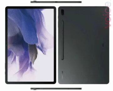 Galaxy Tab S7 Lite render