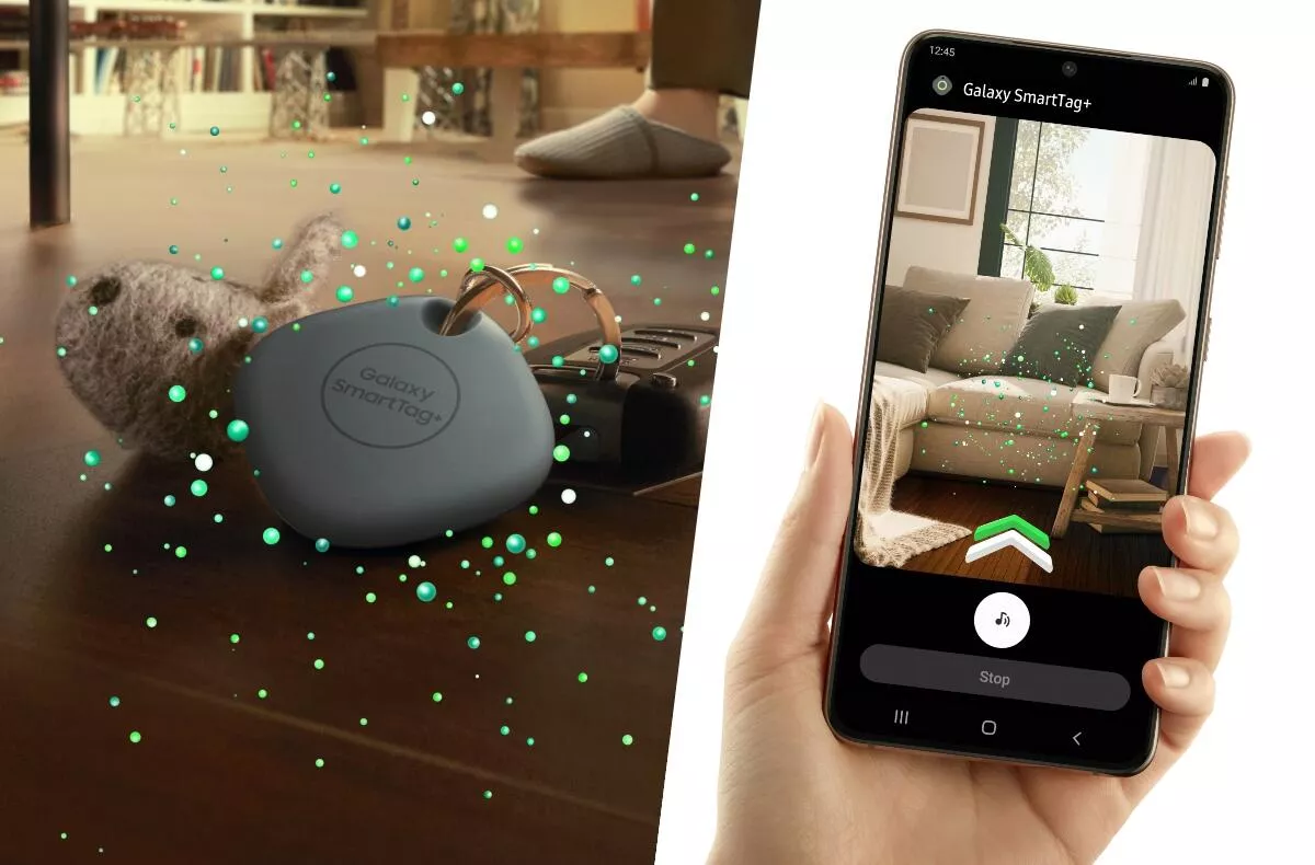 přívěsek Samsung Galaxy SmartTag+ AR