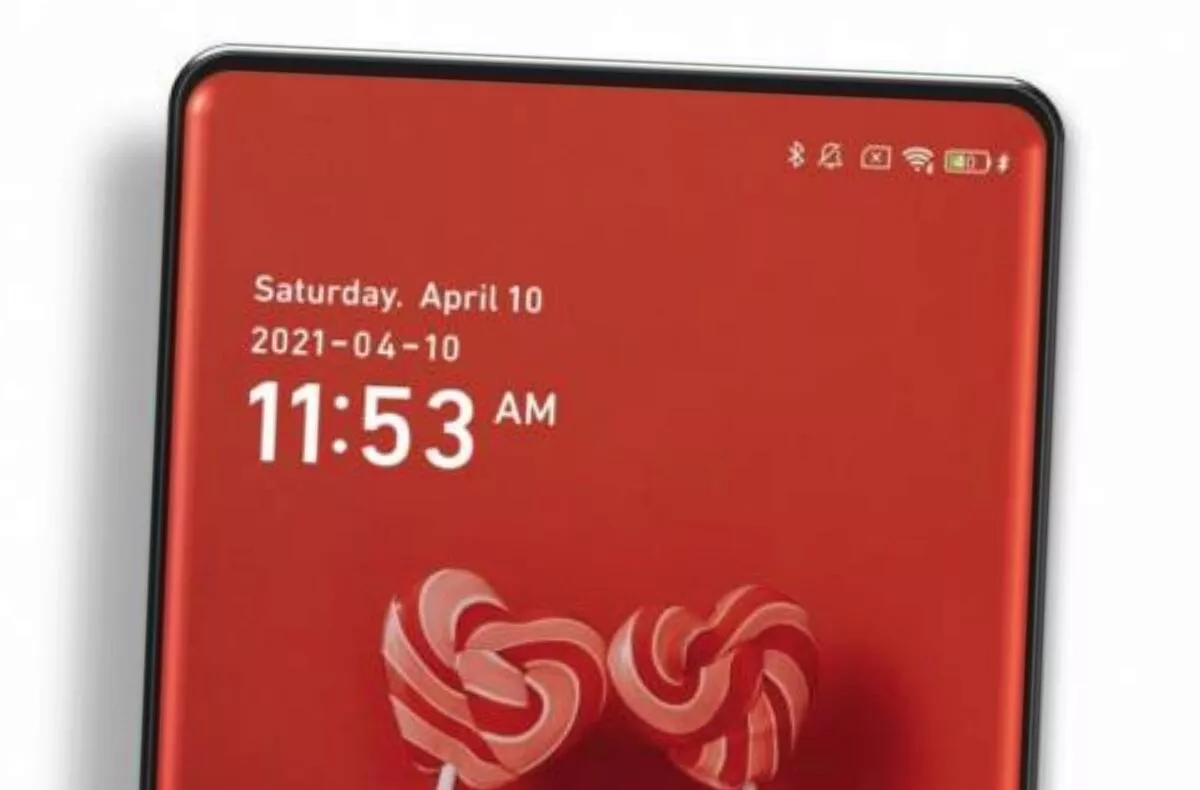 This is what Xiaomi Mi MIX 4 should look like. Can you find the front camera?