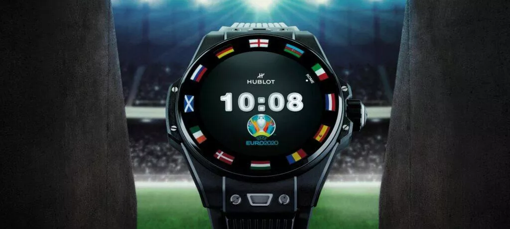 Nové Hublot Big Bang e UEFA Euro 2020 displej