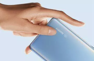 Xiaomi patent boční čtečka otisků pod displejem