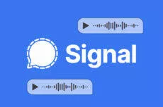 Aplikace Signal WhatsApp chatování hlasové zprávy