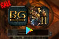 Baldur's Gate a Baldur's Gate II jsou nyní v Google Play ve slevě