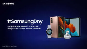 letní Samsung akce kombinace výhodných nabídek