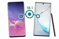 LineageOS 18.1 Samsung Galaxy Note10 S10