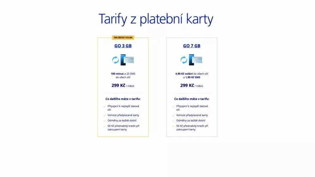 O2 GO tarify 2021