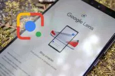 Google Lens vyhledávání doplňkový text