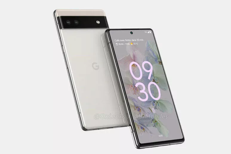 pixel 6a bílý