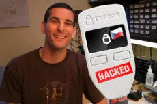 trezor one joe grand hacker