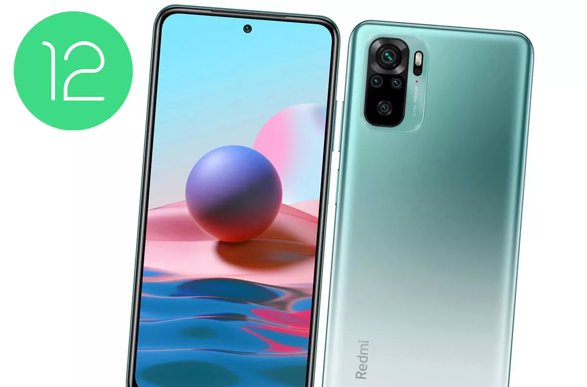 android 12 redmi note 10