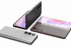 Samsung Galaxy Z Fold4 rendery