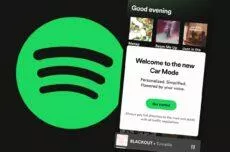 Spotify Car Mode řízení novinka