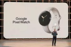 Google Pixel Watch chytré hodinky ukázka představení