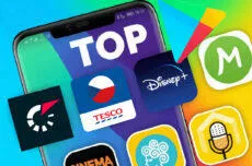 google play top 10 aplikací česko tesco clubcard livesport disney