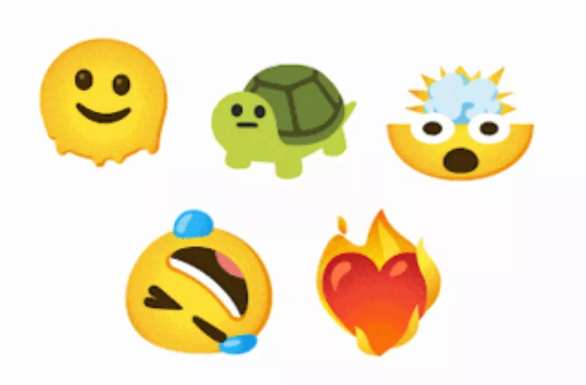 android emoji 15 unicode 15 google animace