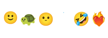 Google Unicode 15 Emoji 15 animace ukázka 2