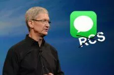 Tim Cook RCS iMessage iPhone 14