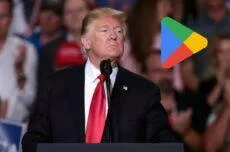 Donald Trump aplikace Truth Social Obchod Google Play Android