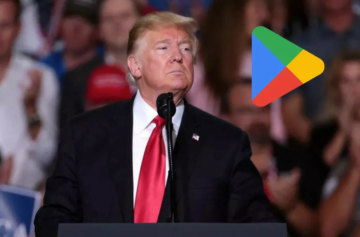 Aplikace Donalda Trumpa to nakonec dotáhla až na Google Play